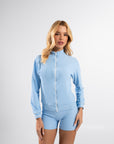Jaqueta Retrô Azul Brisa