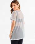 Camiseta Ovsersized Dreams Cinza Cromo