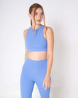Conjunto Legging + top nadador indigo blue