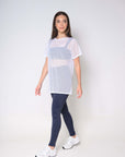 Camiseta Oversized Dreams Branca