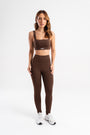 Legging Basic Emana Café Torrado