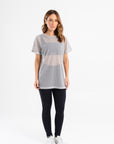 Camiseta Ovsersized Dreams Cinza Cromo