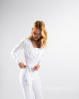 Blusa Ballet Branca Be Sorella