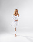 Blusa Ballet Branca Be Sorella