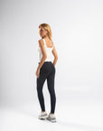 Blusa Dupla Face - Azul Marinho e Off White