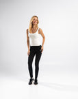 Blusa Dupla Face - Preto Off White