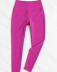 Conjunto Legging + Top Alça Reta Rosa Escândalo