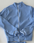 Jaqueta Retrô Azul Brisa